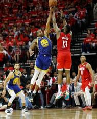 Golden State Warriors v Houston Rockets - Game Three